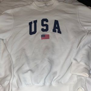 White Brandy Melville Pullover